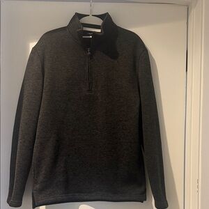 Beverly Hills Polo Club Men's Dark Gray Zip-Up Sweater